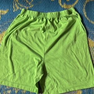 Pajama Green Shorts